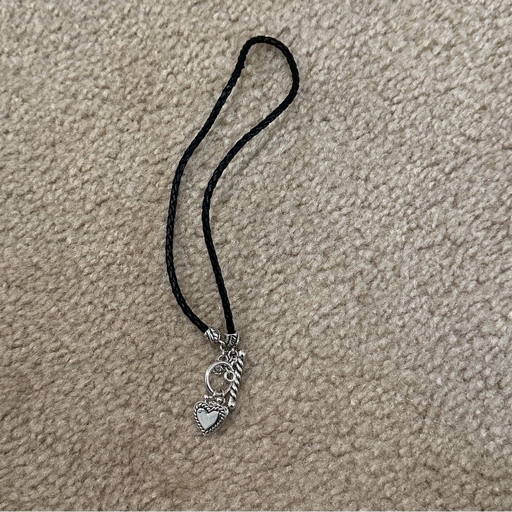 Silver Heart Pendant Necklace